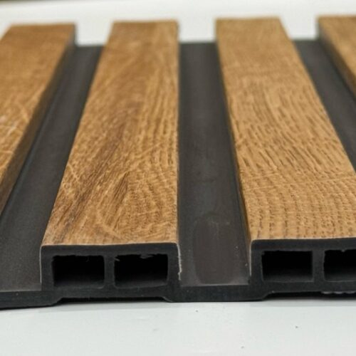 WPC Grille Panel - 152x12Semi-Wrapped Four-Groove Grille
