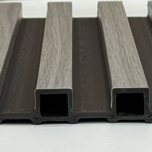 WPC Grille Panel - 154x17Semi-Wrapped Four-Groove Grille