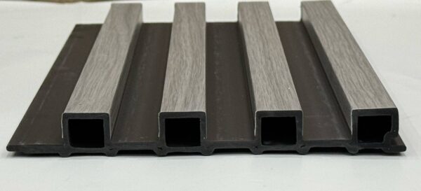 WPC Grille Panel - 154x17Semi-Wrapped Four-Groove Grille