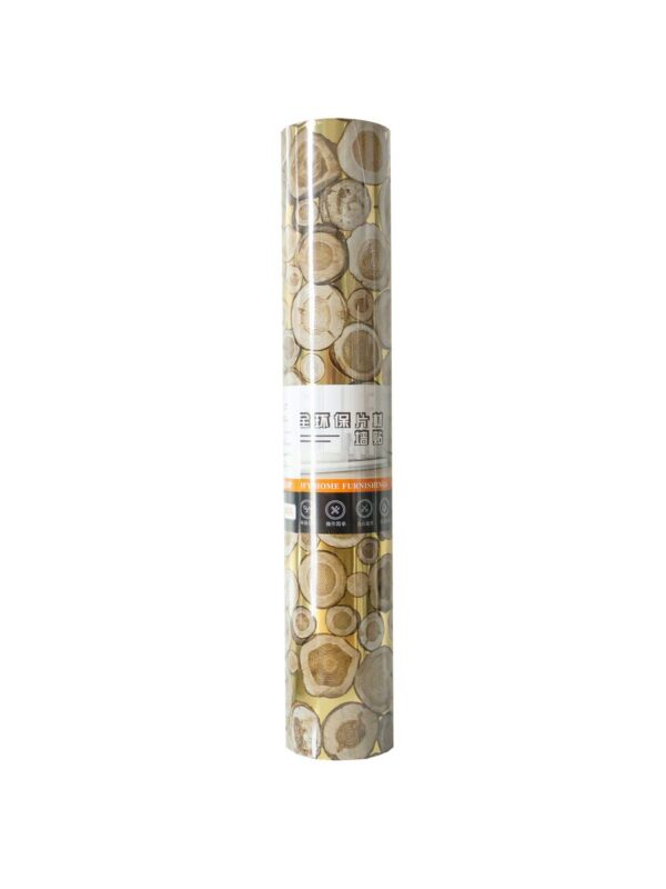 PET Wall Film Roll - Brown Stone Roll