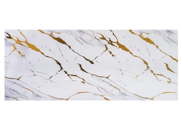 PET Marble Wall Film - White Gold Line Marble PET Marble Wall Film - White Gold Line Marble
