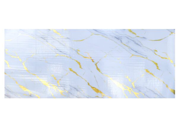 PET Marble Wall Film - Light Blue Gold Marble PET Marble Wall Film - Light Blue Gold Marble