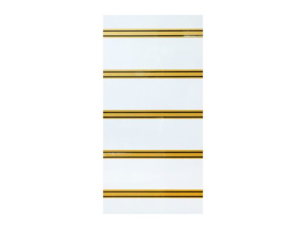 PET Decorative Wall Film - Gold Stripe