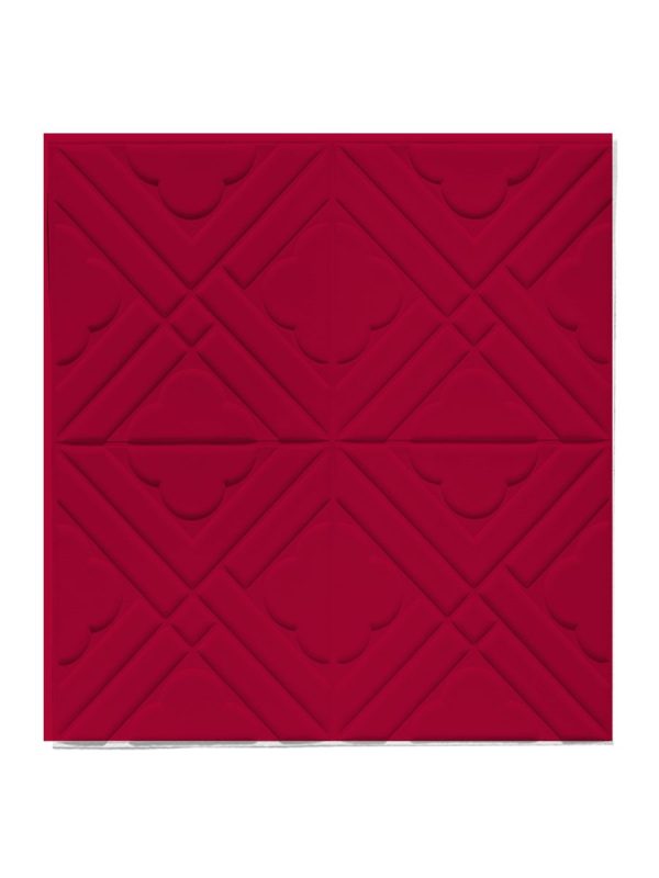 Clover Velvet Wall Sticker Sheet - Clover Color 01