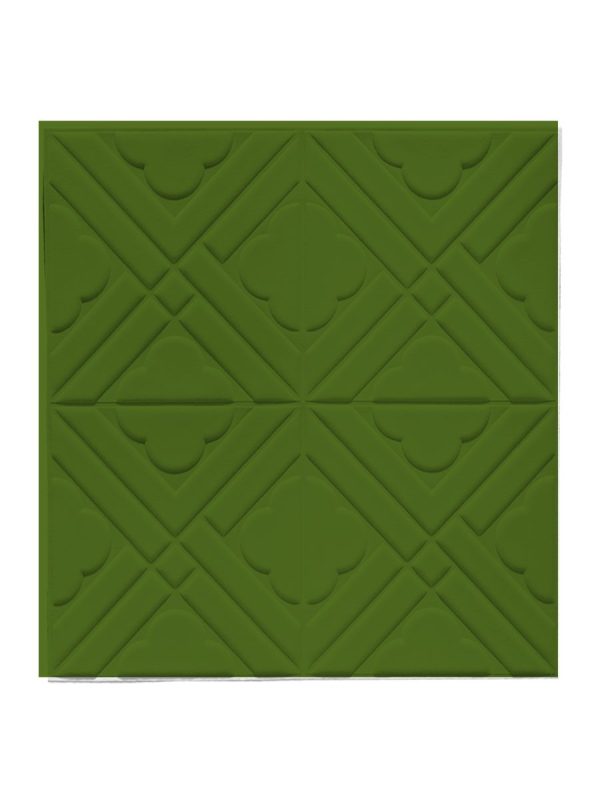 Clover Velvet Wall Sticker Sheet - Clover Color 07