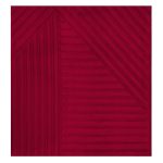 Diagonal Grille Velvet Wall Sticker Sheet - Diagonal Grille Color 01