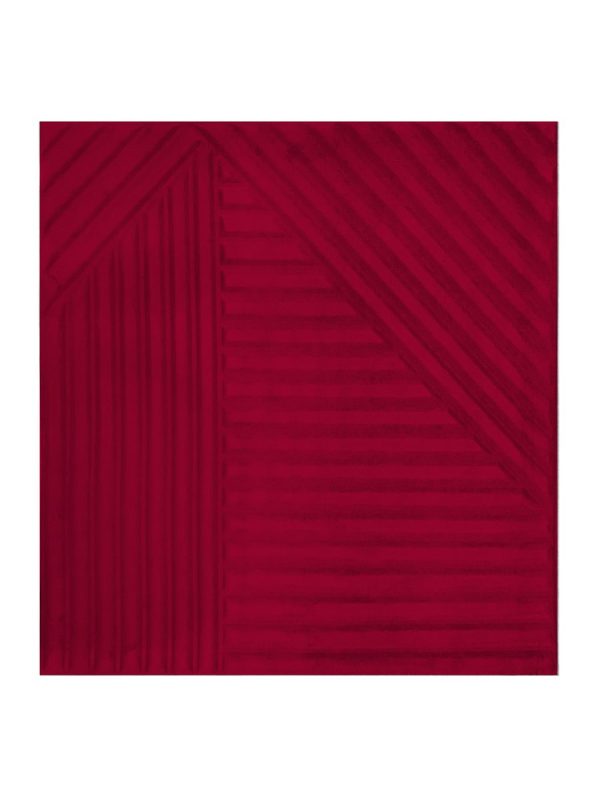 Diagonal Grille Velvet Wall Sticker Sheet - Diagonal Grille Color 01