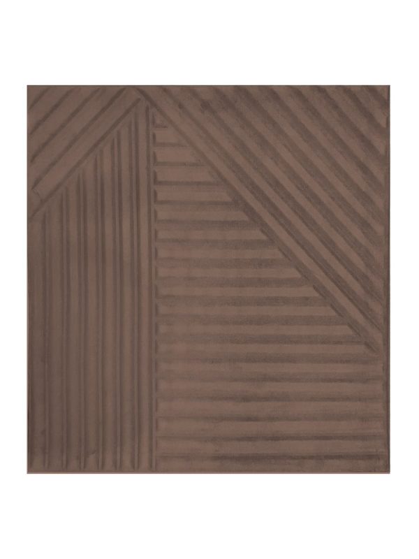 Diagonal Grille Velvet Wall Sticker Sheet - Diagonal Grille Color 05