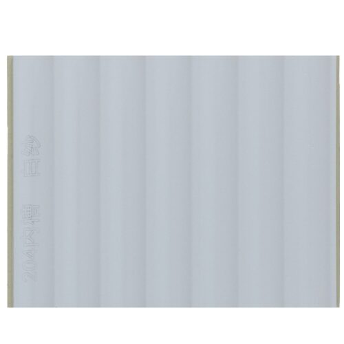 WPC Grille Panel - White Black Stripe