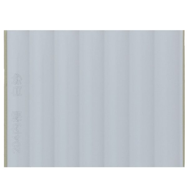 WPC Grille Panel - White Black Stripe