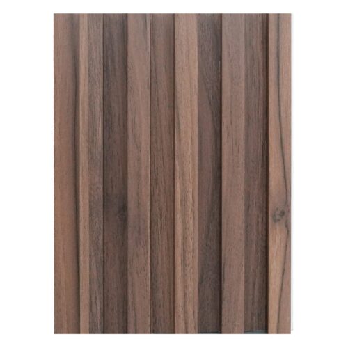 WPC Grille Panel - Dark Walnut